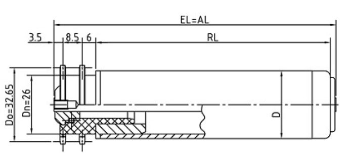 TRAPOROL Load-bearing roller Series 40K Ansicht 1