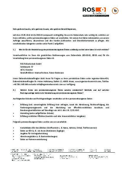 Datenschutzerklärung